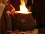 The Imposition of Ashes on Ash Wednesday in Christ Church Cathedral